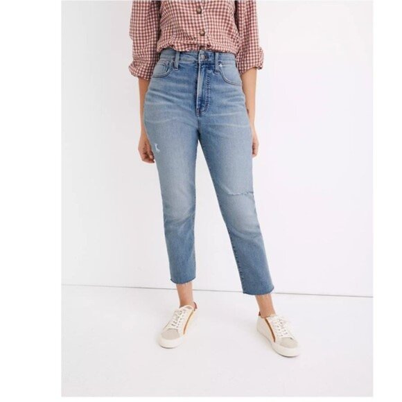 Madewell The Tall Curvy Perfect Vintage Jean in Coffey Wash - Picture 2 of 5